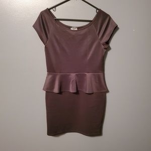 Peplum Dress